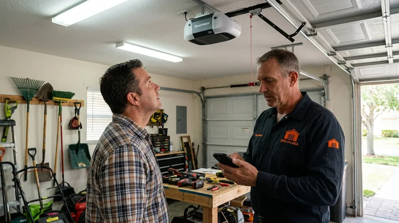 Garage door project 10