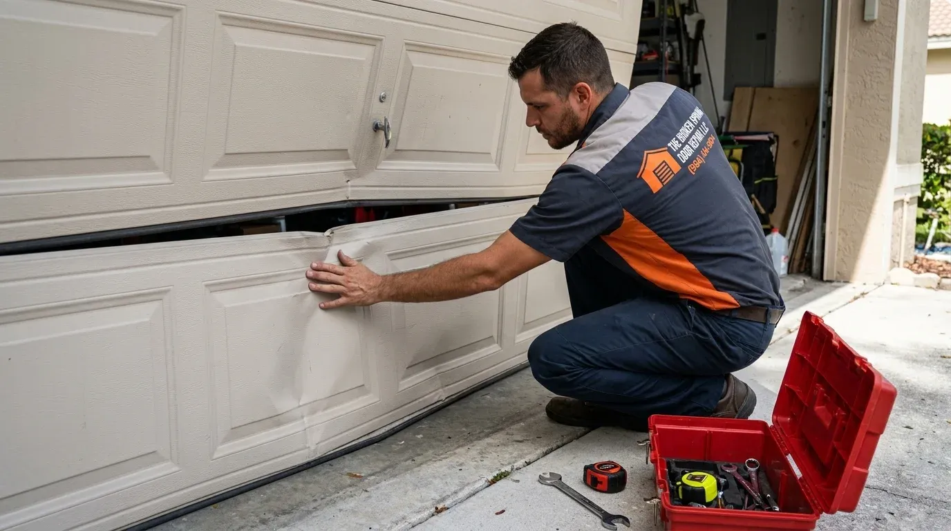 Garage door project 15
