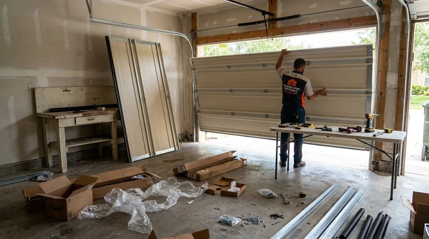 The Broken Spring Garage Door Repair team