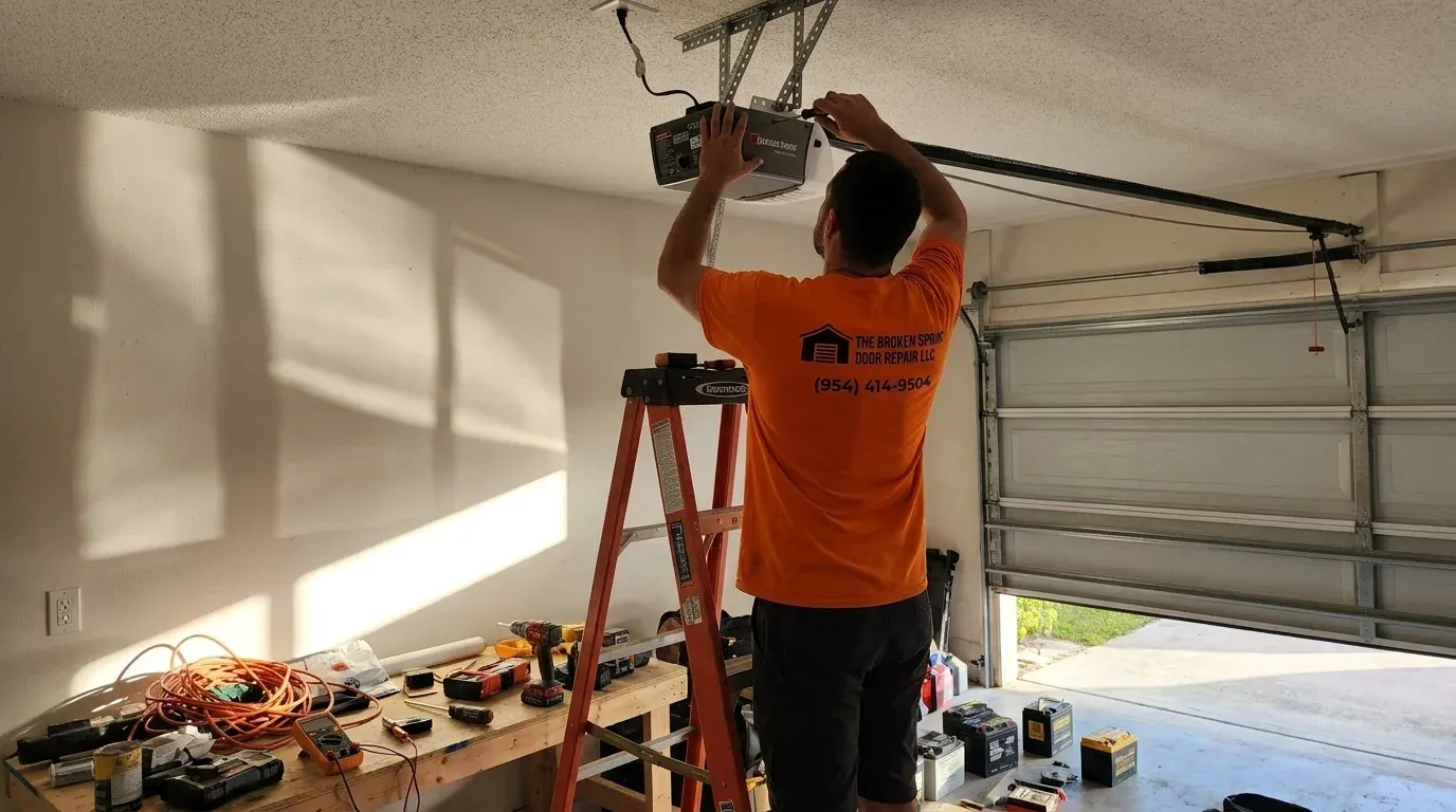 Garage door project 9
